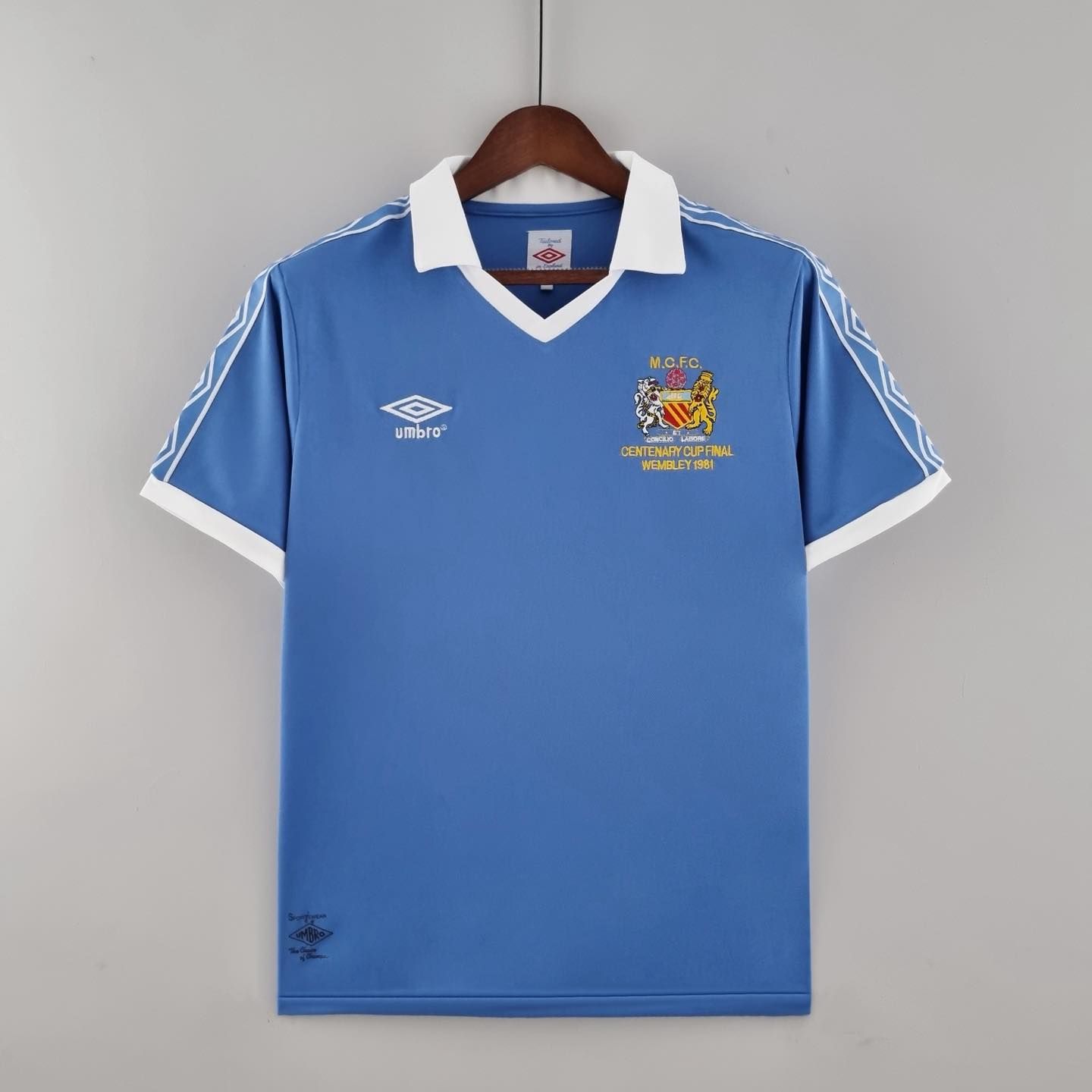 Manchester City Jersey Man City Retro 1981