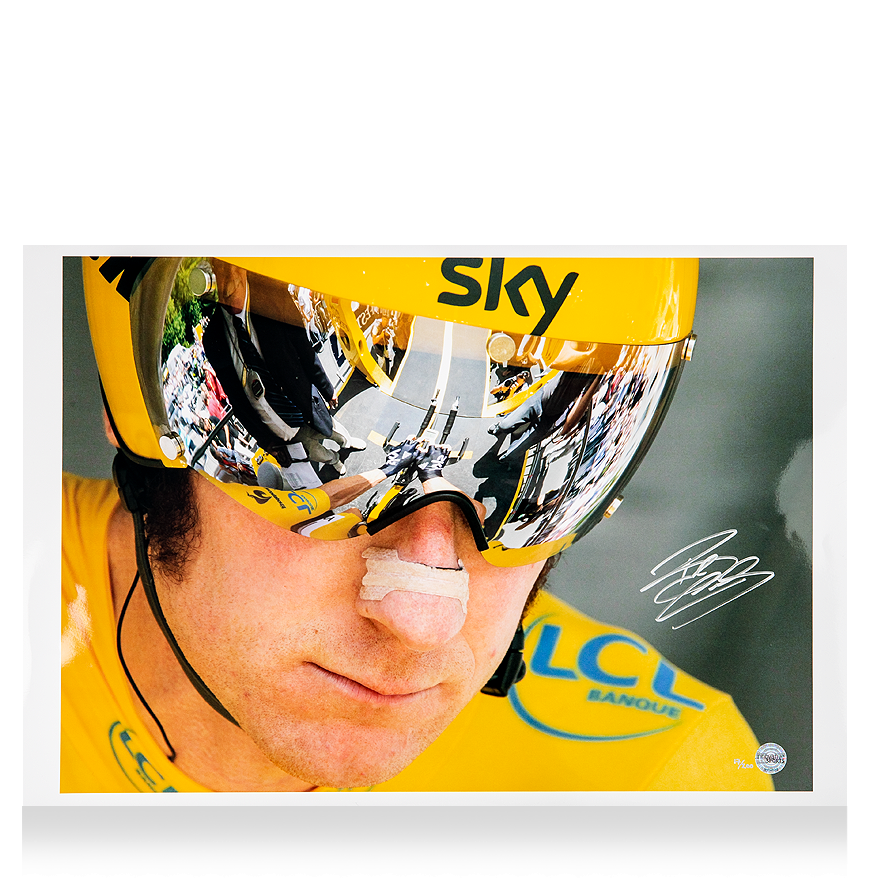 Bradley Wiggins Signed Limited Edition Photo  Wiggins Photo Autographed Autograph Photo ICONS