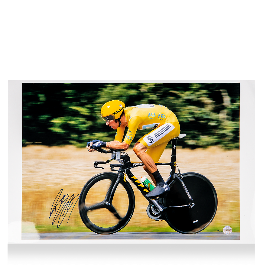 Bradley Wiggins Signed Limited Edition Photo  Wiggins Photo Autographed Autograph Photo ICONS