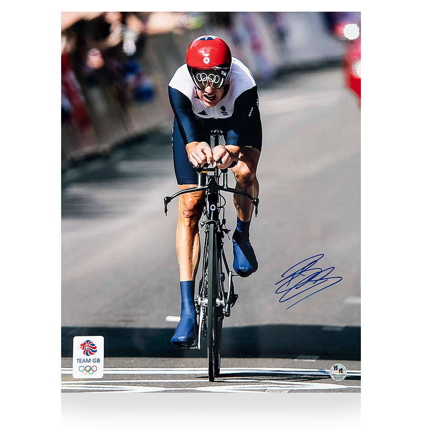 Bradley Wiggins Signed Limited Edition Photo  Wiggins Photo Autographed Autograph Photo ICONS