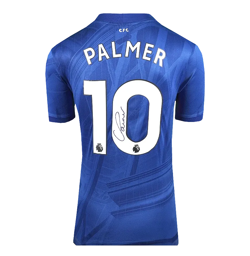 Cole Palmer Back Signed Chelsea 2025-26 Home Shirt Home Jersey 2025 2026 Original 25/26 PALMER Autograph Autographed  ICONS