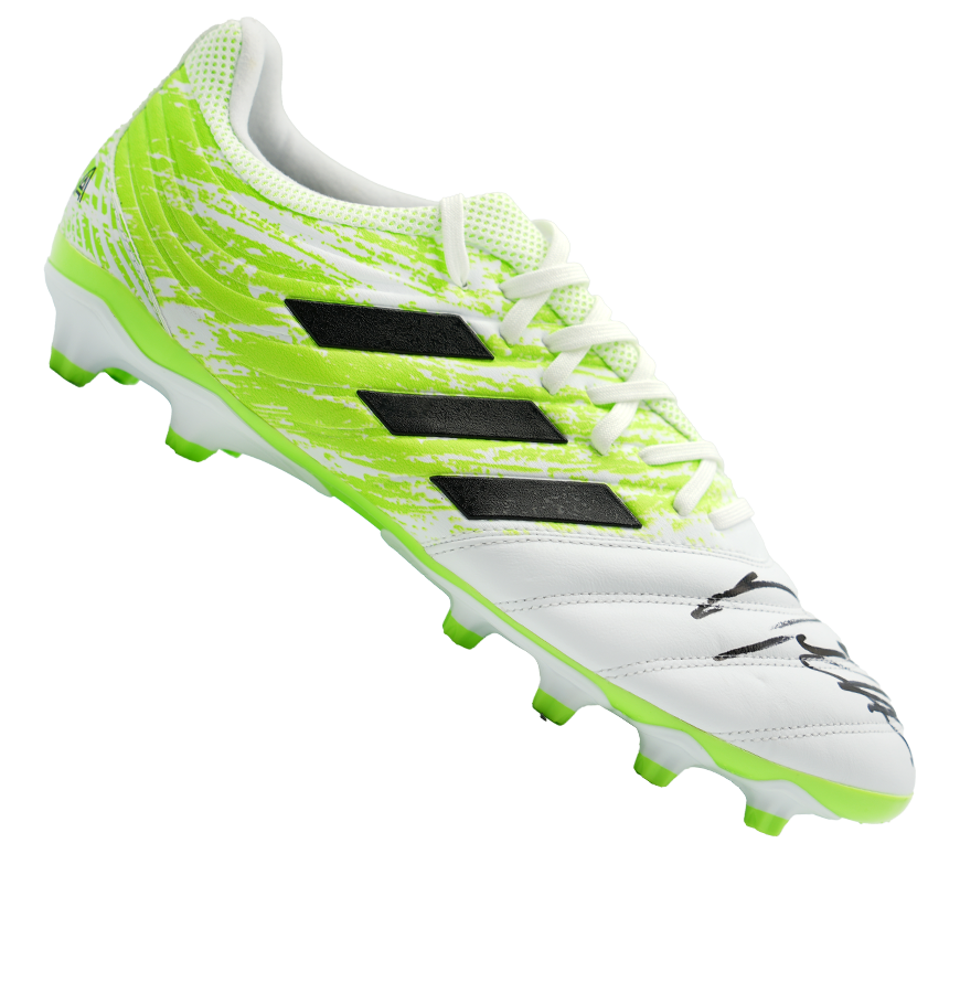 Declan Rice Declan Rice Signed Adidas Boot Autographed Autograph Signed Arsenal Jersey Rice Shoe DECLAN RICE  ICONS