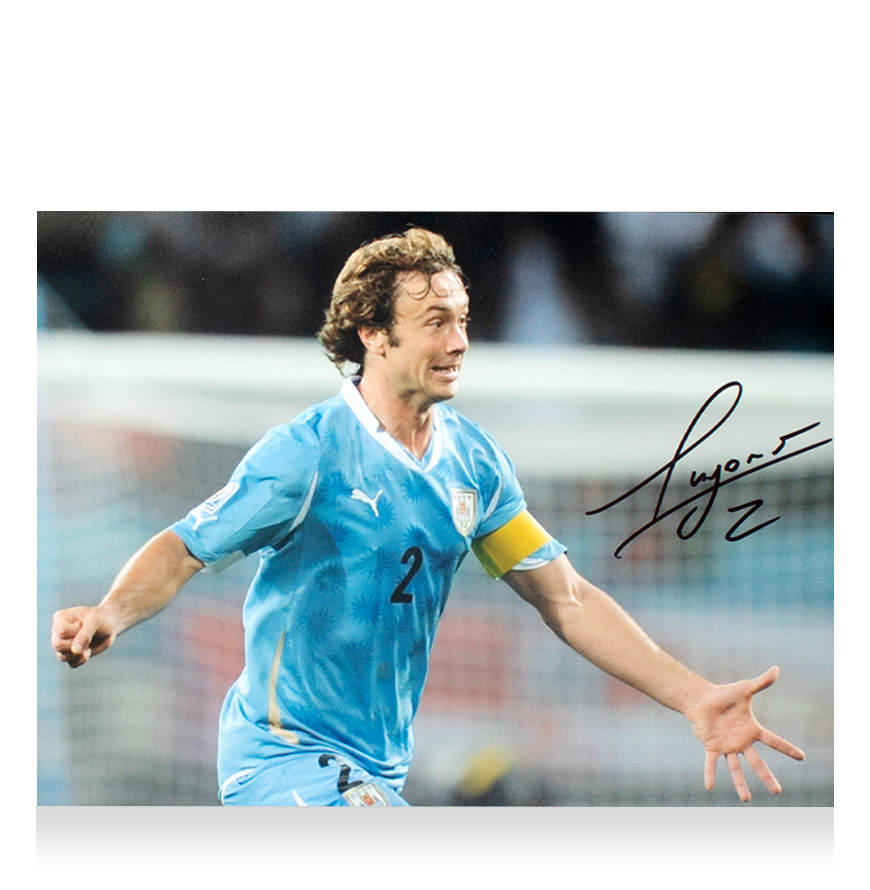 Diego Lugano Signed Uruguay Photo LUGANO Photo Signed autograph Autographed  ICONS