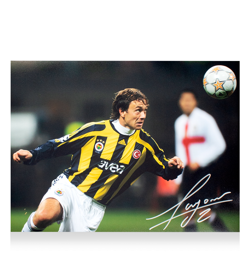 Diego Lugano Signed Diego Lugano Signed Fenerbahce Photo Photo LUGANO Photo Signed autograph Autographed  ICONS