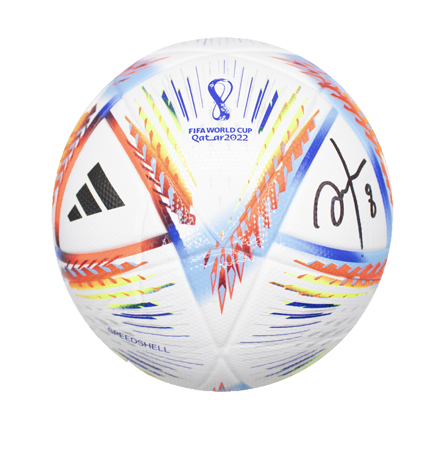 Hristo Stoichkov Signed FIFA World Cup Football World Cup Top Goalscorer Ball Signed autograph Autographed  ICONS
