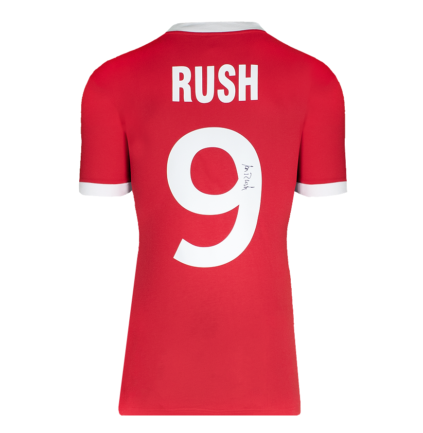 Ian Rush Back Signed Liverpool FC 1978 Home Shirt Home Shirt Jersey Liverpool RUSH IAN Autograph Autographed  ICONS