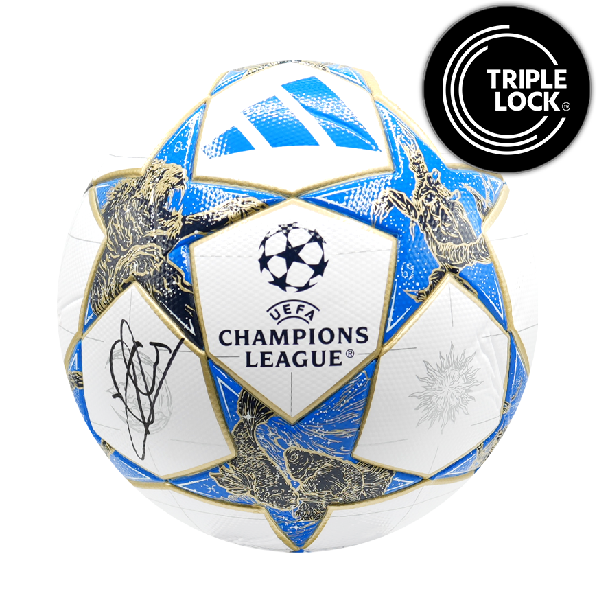 Iker Casillas Signed UEFA Champions League Football  Real Madrid Signed Autographed Autograph Authentication: ICONS Hologram  Actual delivery time: