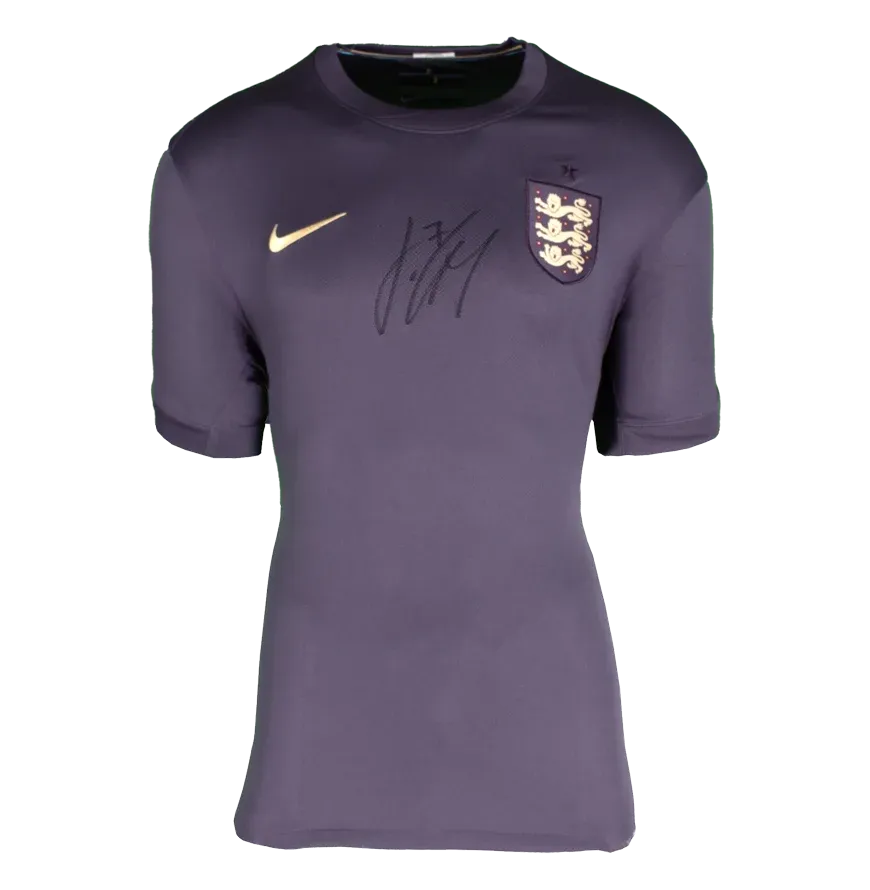 Jack Grealish Front Signed England 2024 Away Shirt  Autograph Signed Man City  GREALISH JACK  Signed Autograph ICONS