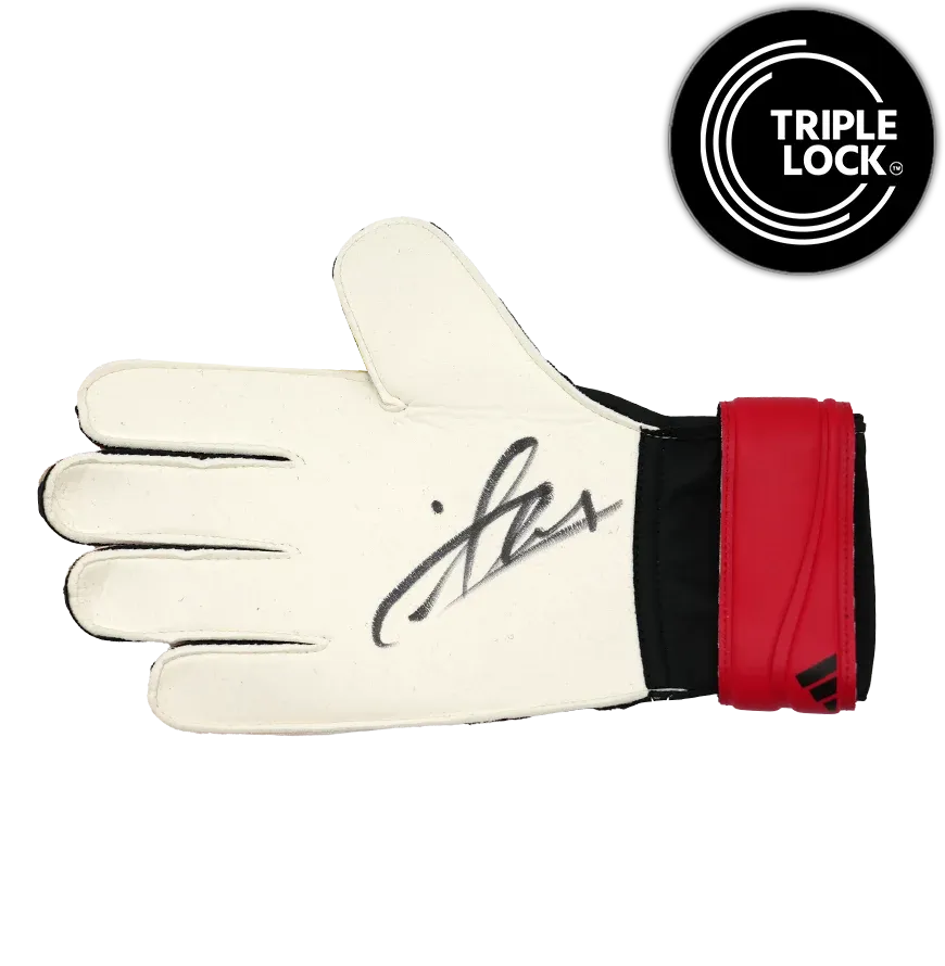 Guanto da portiere Adidas autografato da Iker Casillas, Spagna. Autografo originale. Autenticazione garantita.  Autenticazione: Ologramma ICONS  Tempi di consegna effettivi: 10-20 giorni. Una volta effettuato l'ordine, riceverai tutte le informazioni