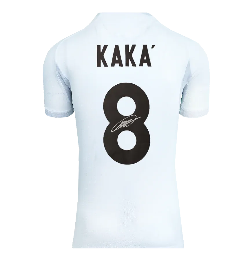 Kaka Signed Kaka Back Signed Real Madrid 2025-26 Home Shirt Jersey Kaka  Signed  Kaka ICONS
