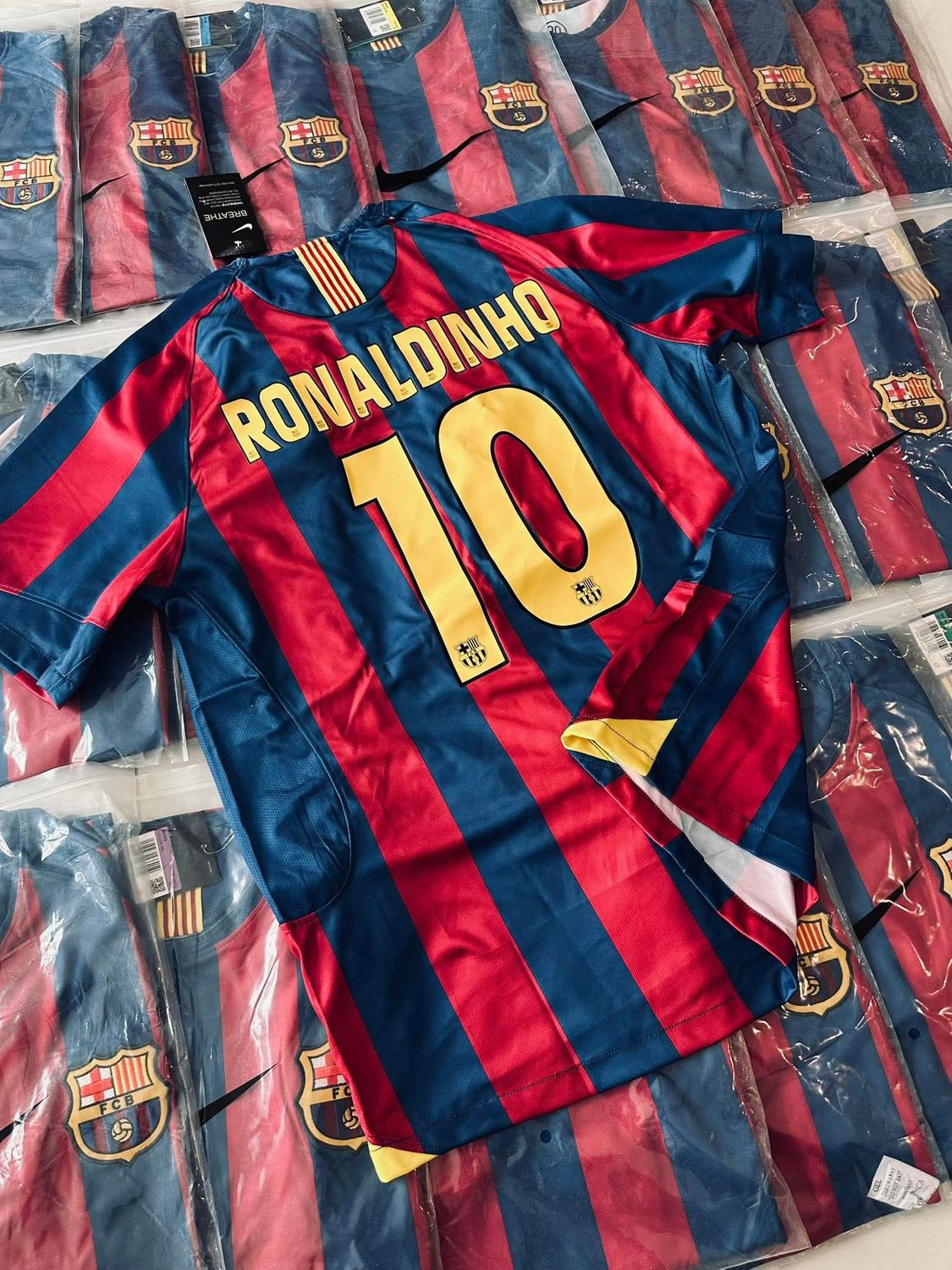 Ronaldinho Barcelona Retro