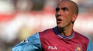 Paolo Di Canio Back Signed West Ham United 2000 Home Shirt DI CANIO PAOLO Jersey West Ham Autograph Autographed  ICONS