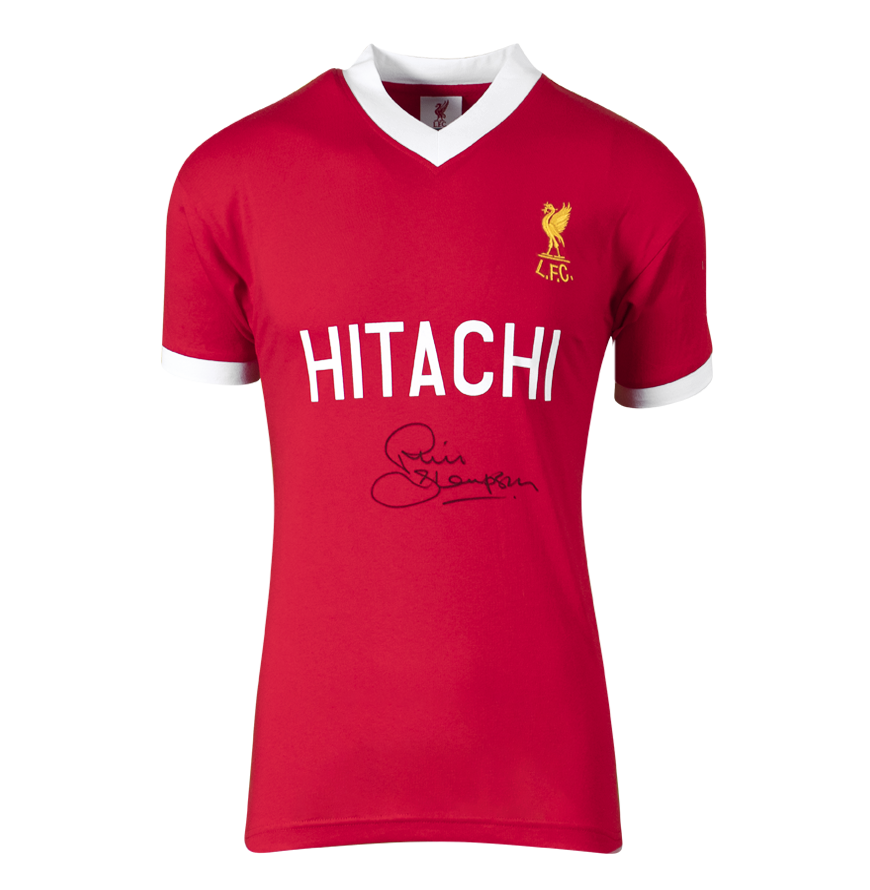 Phil Thompson Front Signed Liverpool FC 1978 Home Shirt Jersey Liverpool Retro 78 Autograph Autographed  ICONS