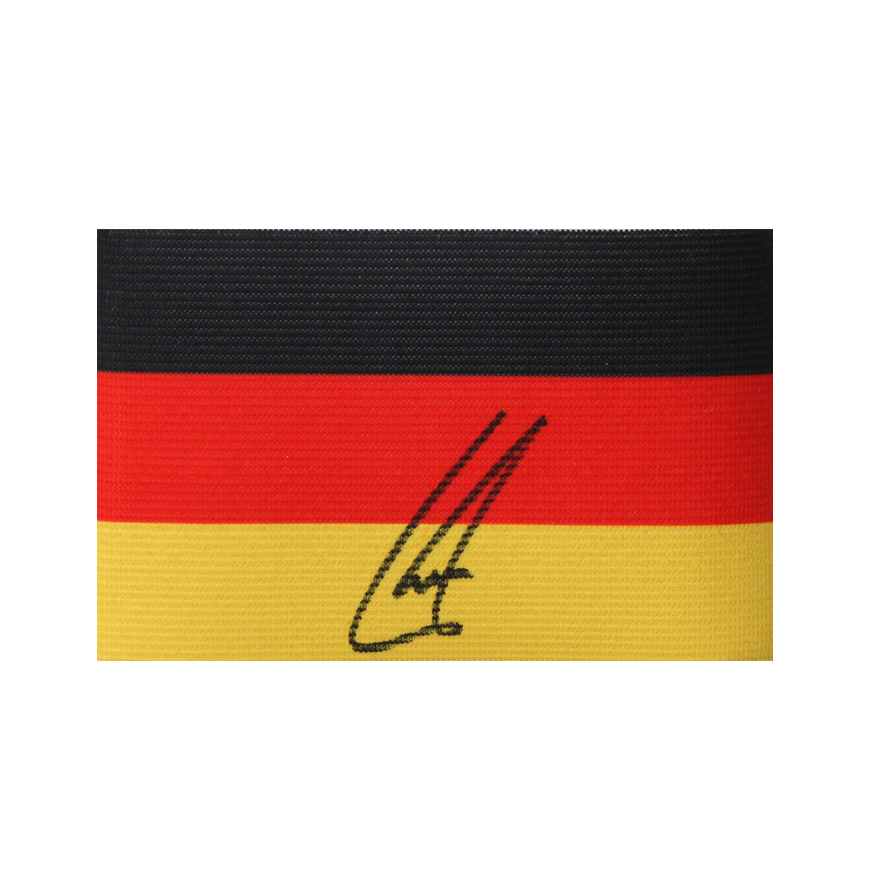 Philipp Lahm Signed Germany Captain's Armband Signed Icons Autographed LAHM   ICONS Signed Autograph Lahm