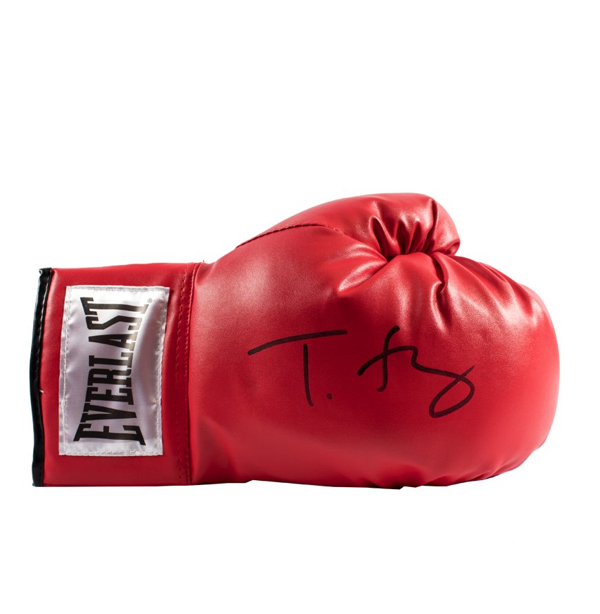 Tyson Fury Signed Everlast Boxing Glove Glove Signed Autograph Autographed Glove TYSON FURY Glove