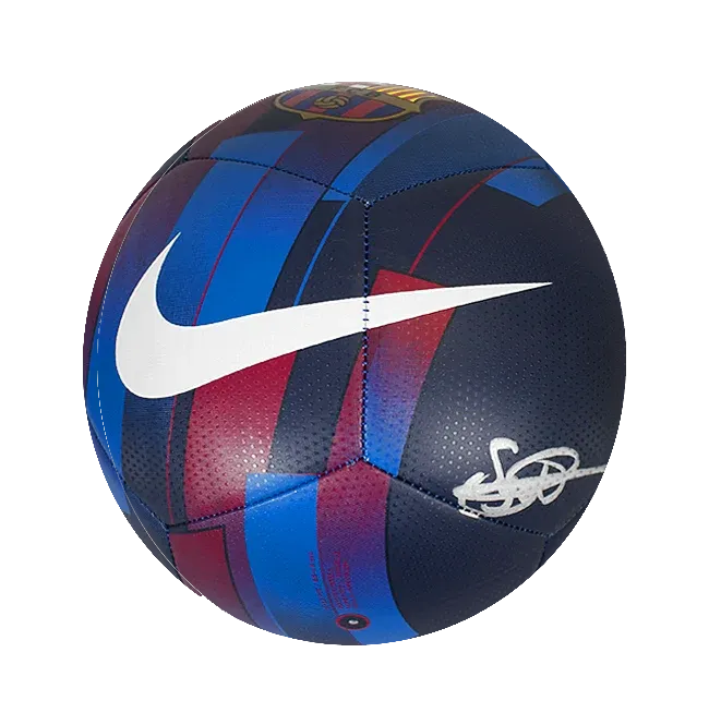 Sergino Dest Sergino Dest Signed FC Barcelona Branded Football Ball Signed Autograph Dest Ball Autographed  Barcelona  Autographed ICONS