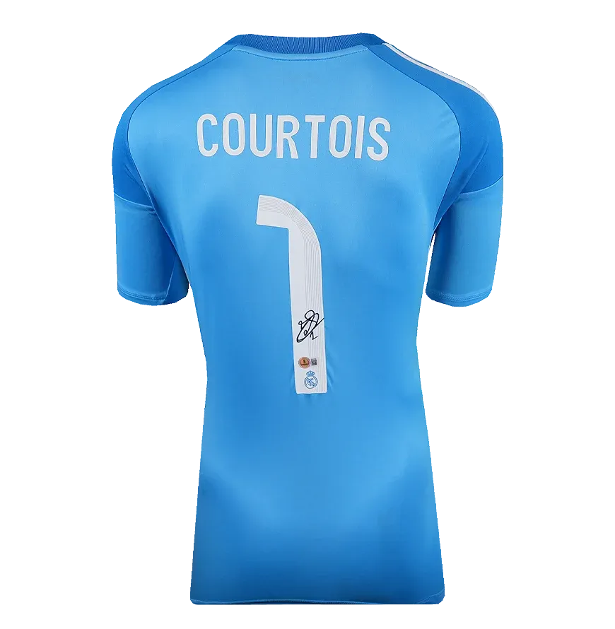 Thibaut Courtois Real Madrid 2025-26 Goalkeepers Home Shirt  Real Madrid Original 25/26 Courtois  ICONS