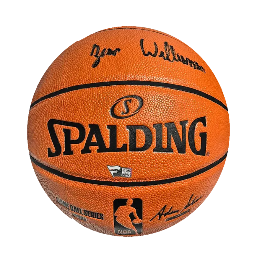 Zion Williamson Signed Spalding NBA Basketball  Autographed Autograph zion Ball Autographed Signed Autograph Zion ICONS