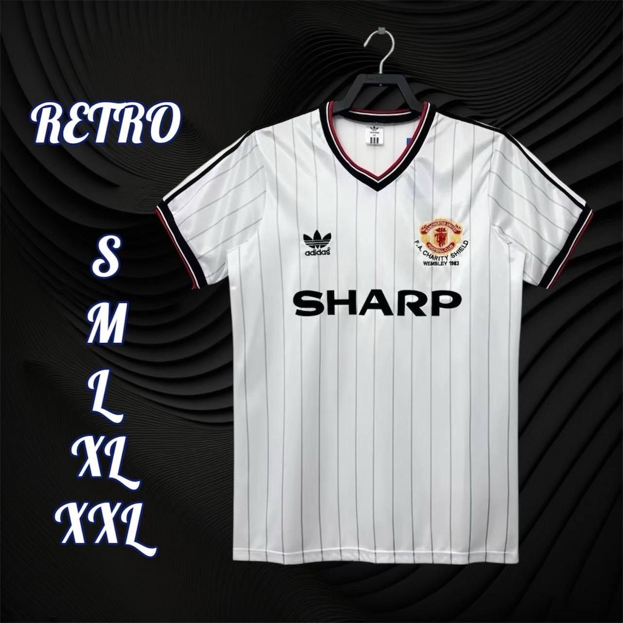 Manchester United Final Charity Shield 1983   Retro
