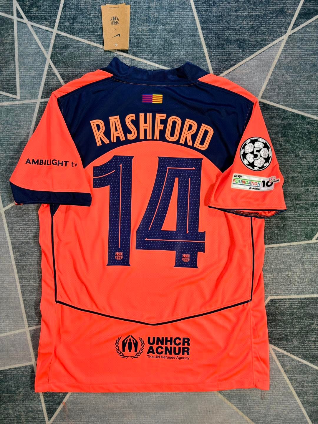 Barcelona 2025 2026 Retro Rashford 14