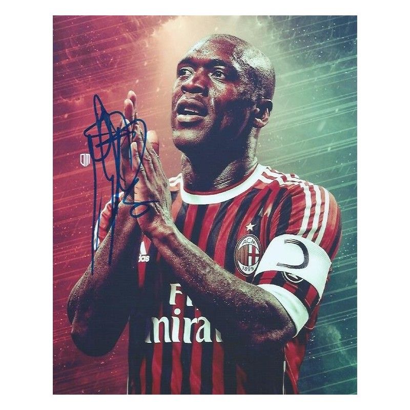 Ac Milan Clarence Seedorf  autograph  Signed photo 8x10 inch. Autographed Signed SEEDORF   Milan Autographed CLARENCE SEEDORF