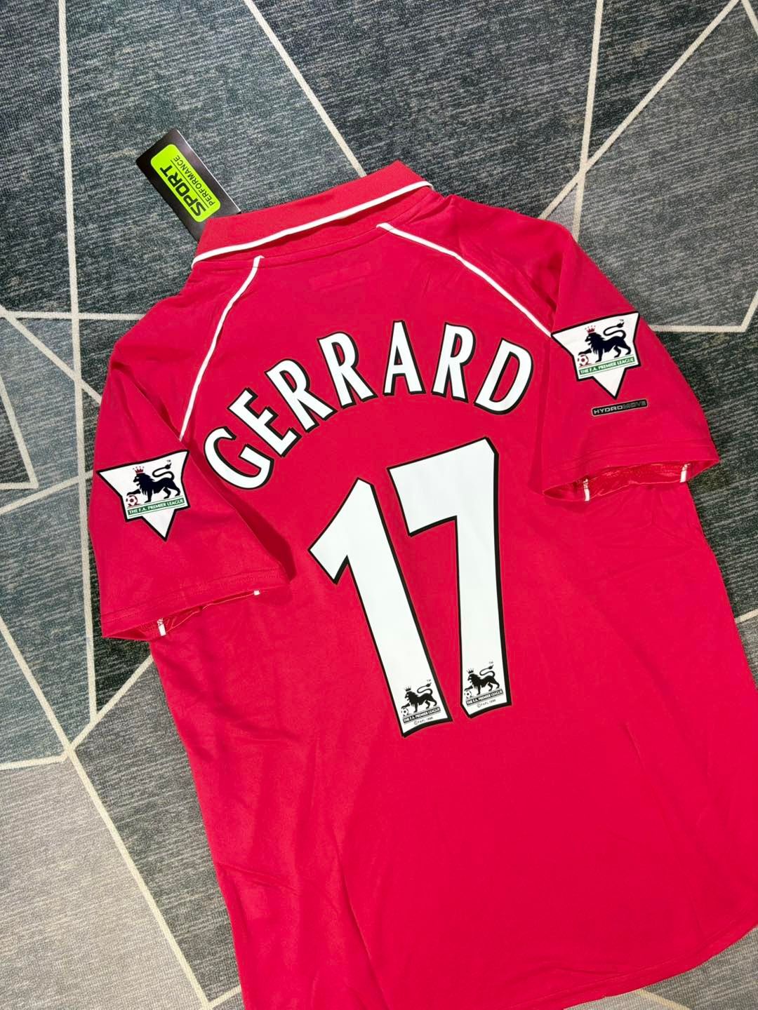 Liverpool Final Uefa 2001  Gerrard 17