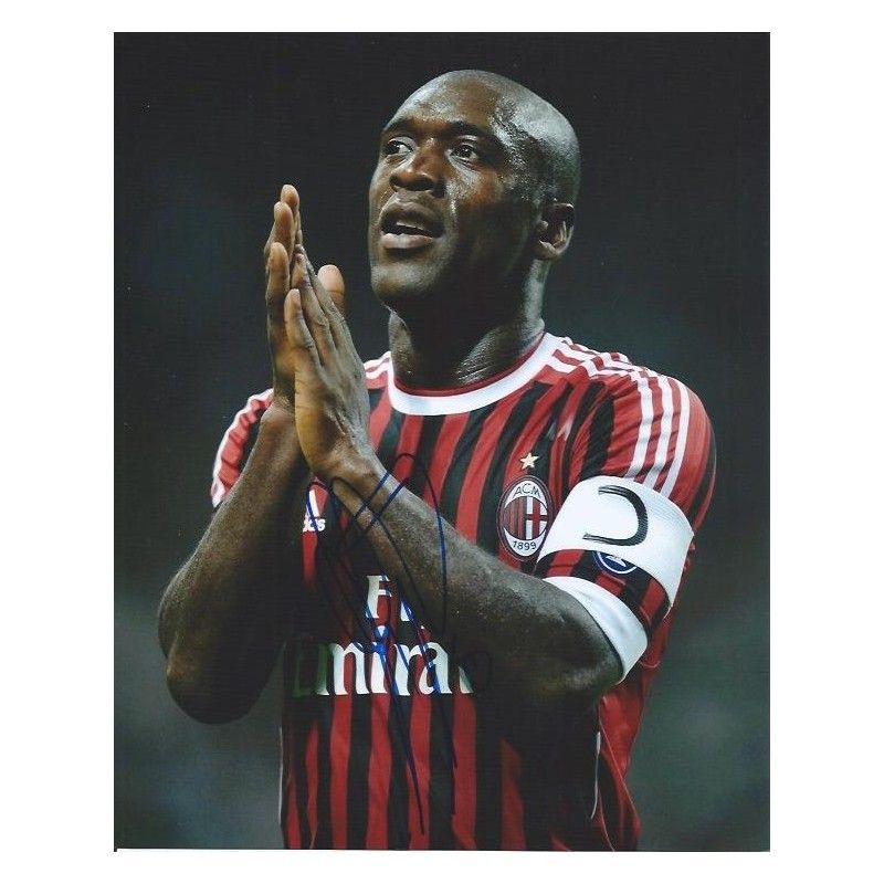 Ac Milan Clarence Seedorf  autograph  Signed photo 8x10 inch. Autographed Signed SEEDORF   Milan Autographed CLARENCE SEEDORF