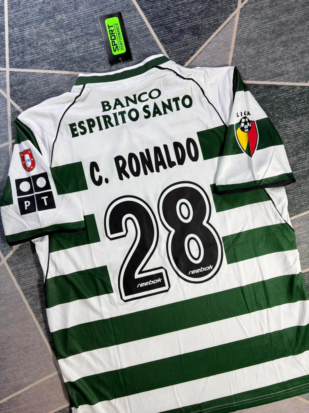 Sporting Lisbon 2002 2003  Retro CR7 CRISTIANO RONALDO 28