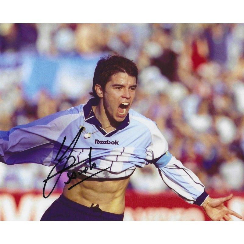 Javier SAVIOLA autograph Photo  autographed  Signed photo 8x10 inch. Autographed Signed Argentina Saviola  Autographed SAVIOLA