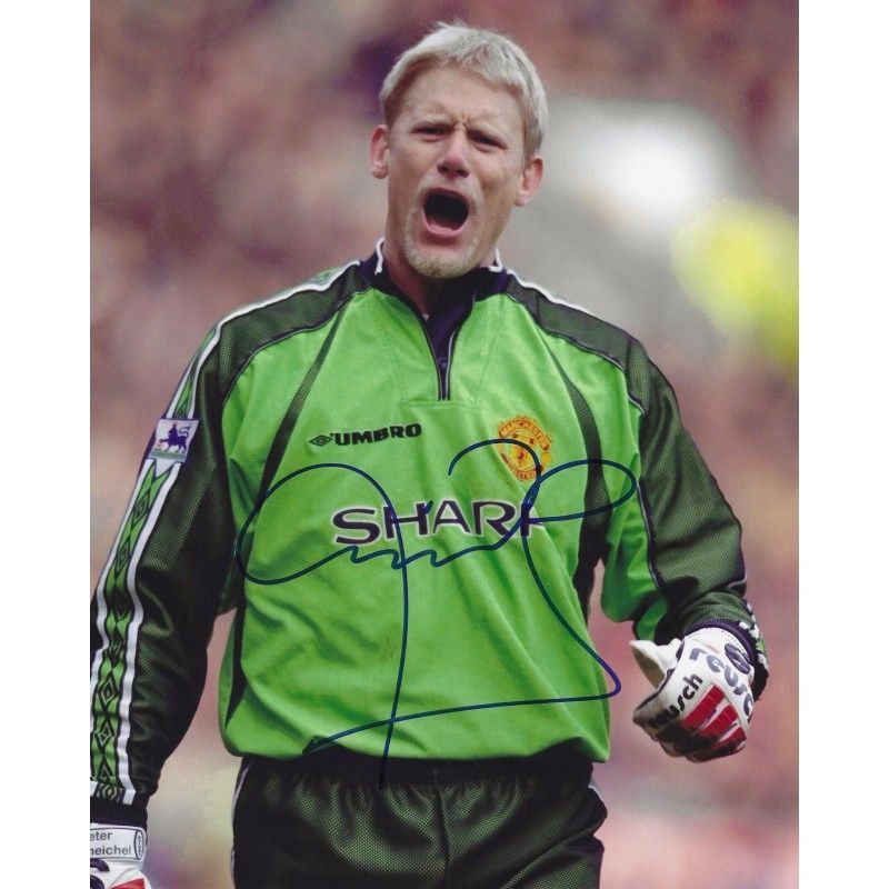 Peter Schmeichel  autograph Photo  autographed  Signed photo 8x10 inch. Autographed Signed Manchester United  Autographed