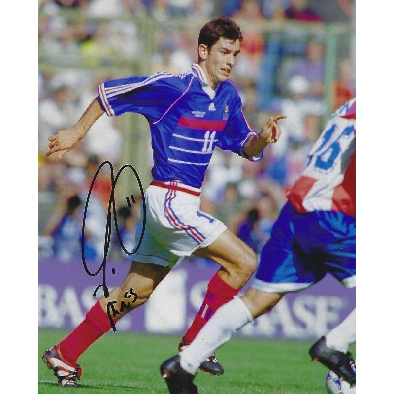 FRANCE Robert Pires  autograph  Signed photo 8x10 inch. Autographed Signed France Pires Autographed PIRES