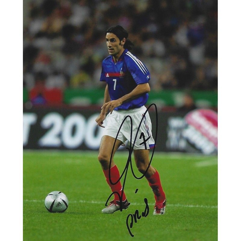 FRANCE Robert Pires  autograph  Signed photo 8x10 inch. Autographed Signed France Pires Autographed PIRES