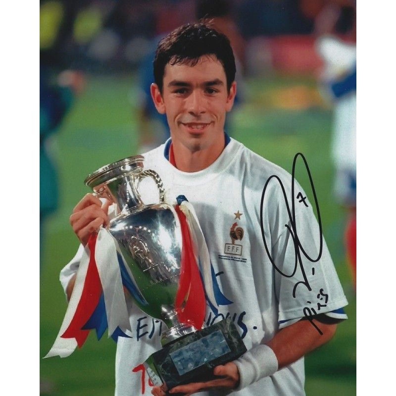 FRANCE Robert Pires  autograph  Signed photo 8x10 inch. Autographed Signed France Pires Autographed PIRES