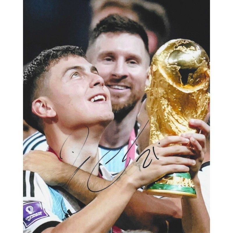 ARGENTINA Paulo Dybala   autograph  Signed photo 8x10 inch. Autographed Signed Argentina Dybala Autographed DYBALA