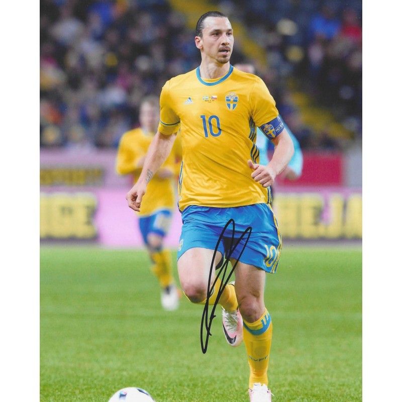 Zlatan Ibrahimovic  autograph Sweden   autograph Signed photo 8x10 inch. Autographed Signed Zlatan Ibra Ibrahimovic Autograph  Autographed