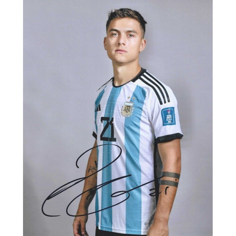 ARGENTINA Paulo Dybala   autograph  Signed photo 8x10 inch. Autographed Signed Argentina Dybala Autographed DYBALA
