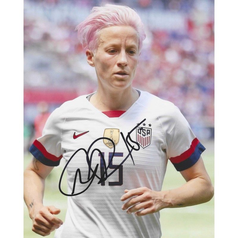 Usa  Megan RAPINOE autograph  Signed photo 8x10 inch. Autographed Signed Megan RAPINOE Autographed
