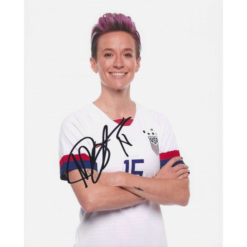 Usa  Megan RAPINOE autograph  Signed photo 8x10 inch. Autographed Signed Megan RAPINOE Autographed