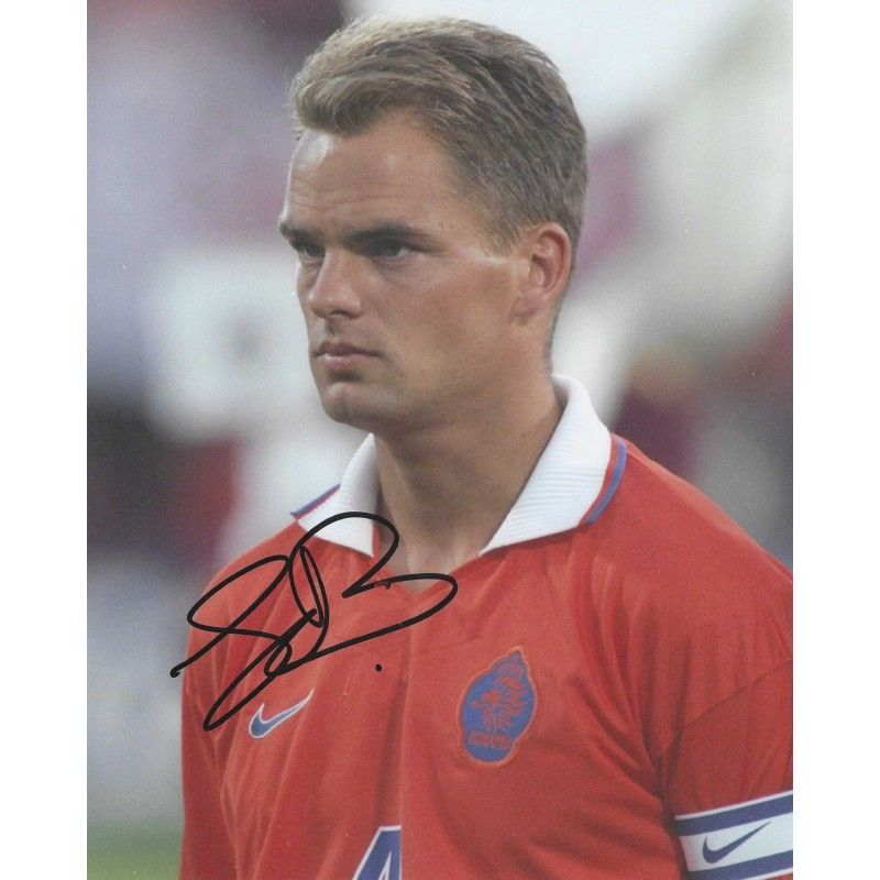Holland Frank De Boer  autograph  Signed photo Autographed Signed Neederland Holland De Boer  Autographed FRANK DE BOER