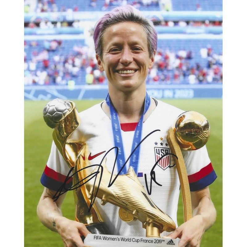 Usa  Megan RAPINOE autograph  Signed photo 8x10 inch. Autographed Signed Megan RAPINOE Autographed