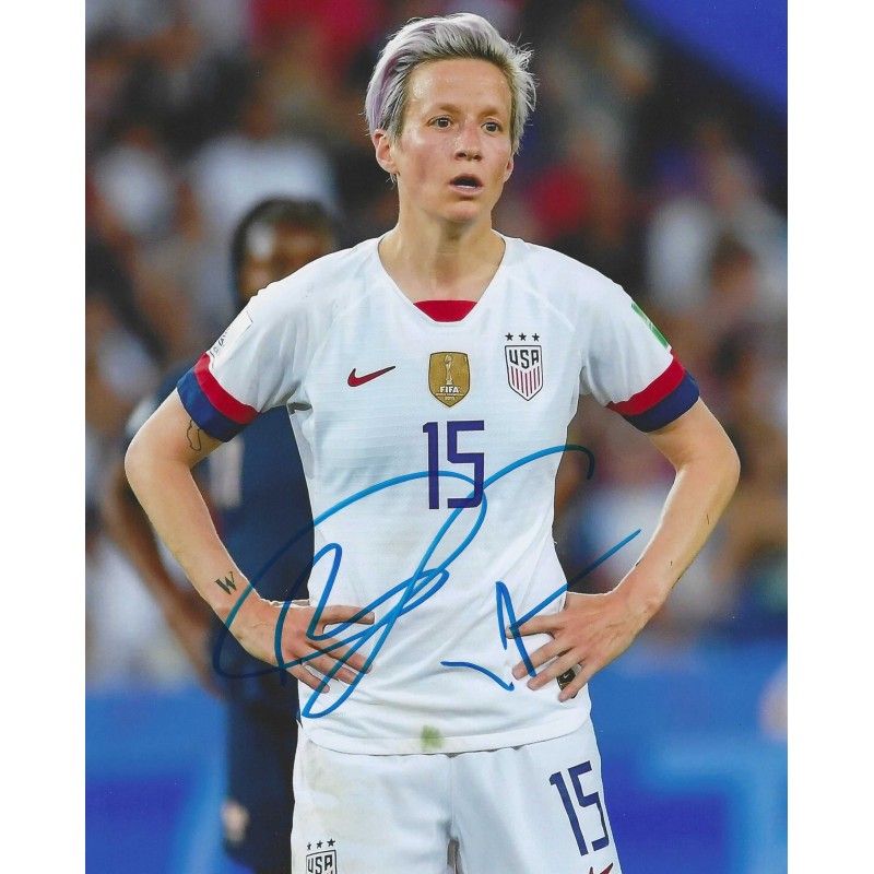 Usa  Megan RAPINOE autograph  Signed photo 8x10 inch. Autographed Signed Megan RAPINOE Autographed
