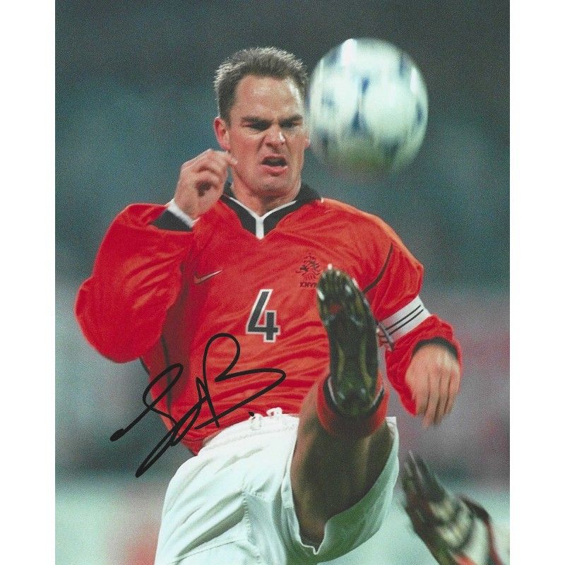 Holland Frank De Boer  autograph  Signed photo Autographed Signed Neederland Holland De Boer  Autographed FRANK DE BOER
