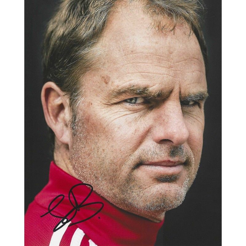 Holland Frank De Boer  autograph  Signed photo Autographed Signed Neederland Holland De Boer  Autographed FRANK DE BOER
