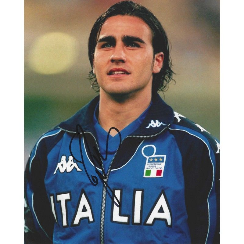 Italy Fabio Cannavaro  autograph  Signed photo 8x10 inch. Autographed Signed Italy Cannavaro Autographed CANNAVARO