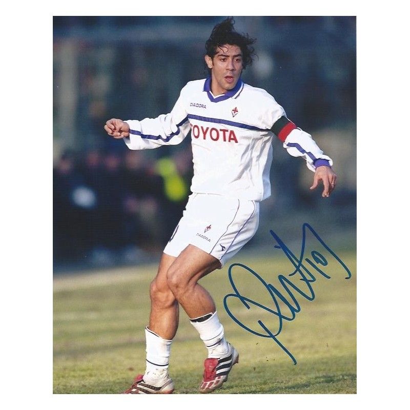 Fiorentina  Rui Costa  autograph  Signed photo 8x10 inch. Autographed Signed  Rui Costa Autographed RUI COSTA