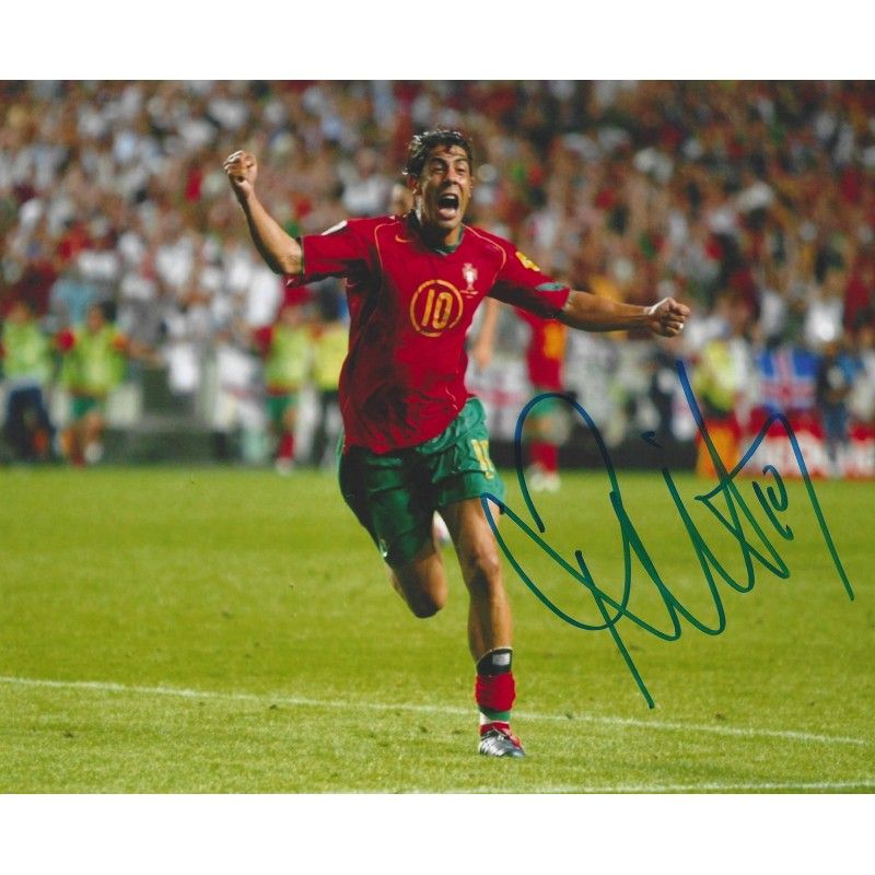 Portugal Rui Costa  autograph  Signed photo 8x10 inch. Autographed Signed France Rui Costa Autographed RUI COSTA