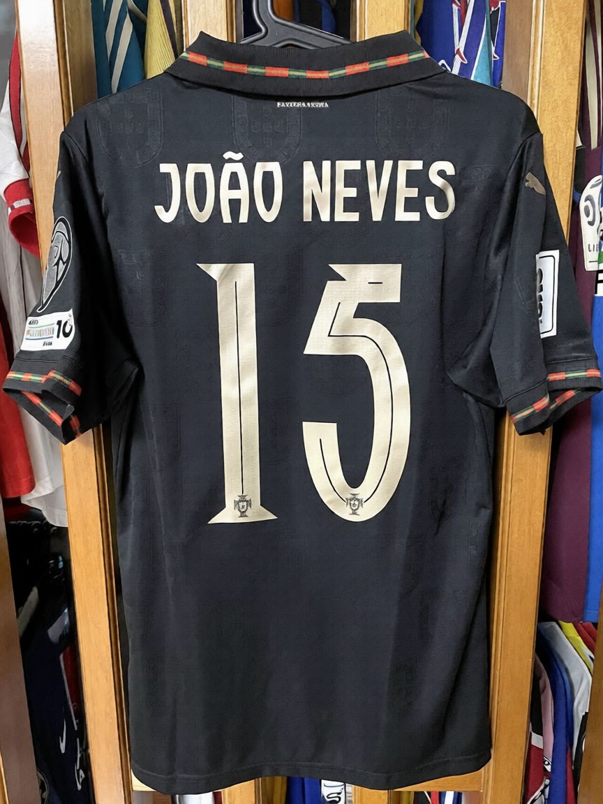 Portugal Portogallo Portugal 2026 special edition Match Worn Match Version Joao Neves Portugal/Armenia 16 Novembre 2025 Porto