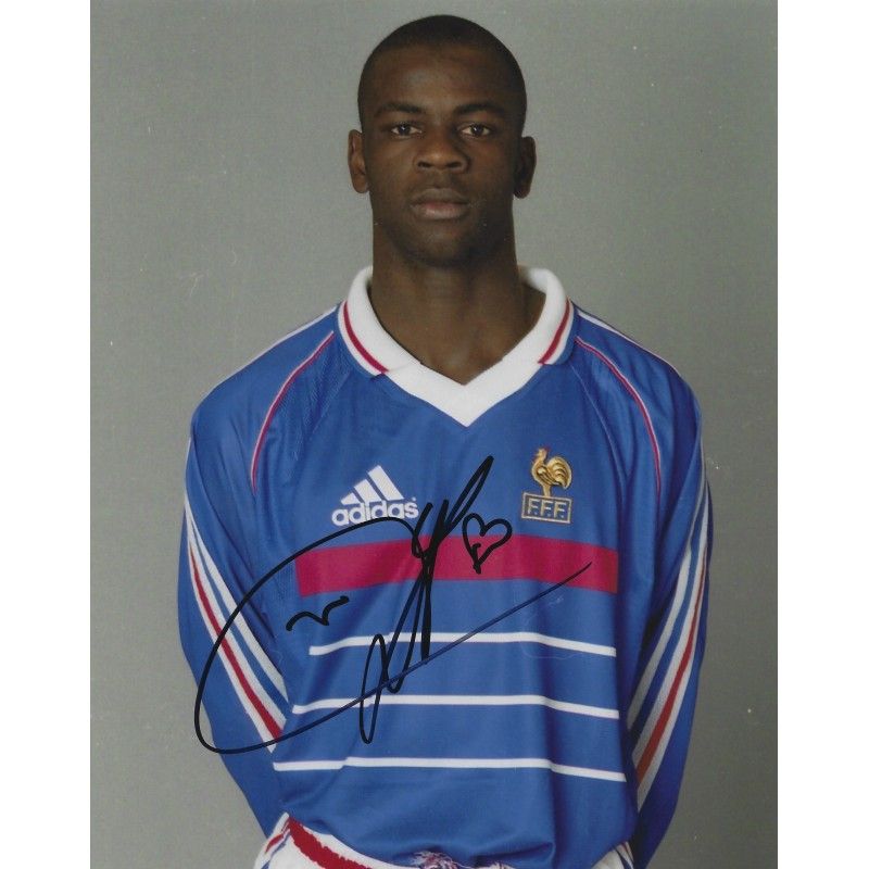 FRANCE Lliam Thuram   autograph  Signed photo 8x10 inch. Autographed Signed France Thuram Autographed THURAM