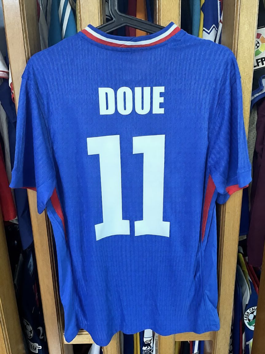 France 2024 Olympic Home Jersey Match Worn Match Version DOUE 11