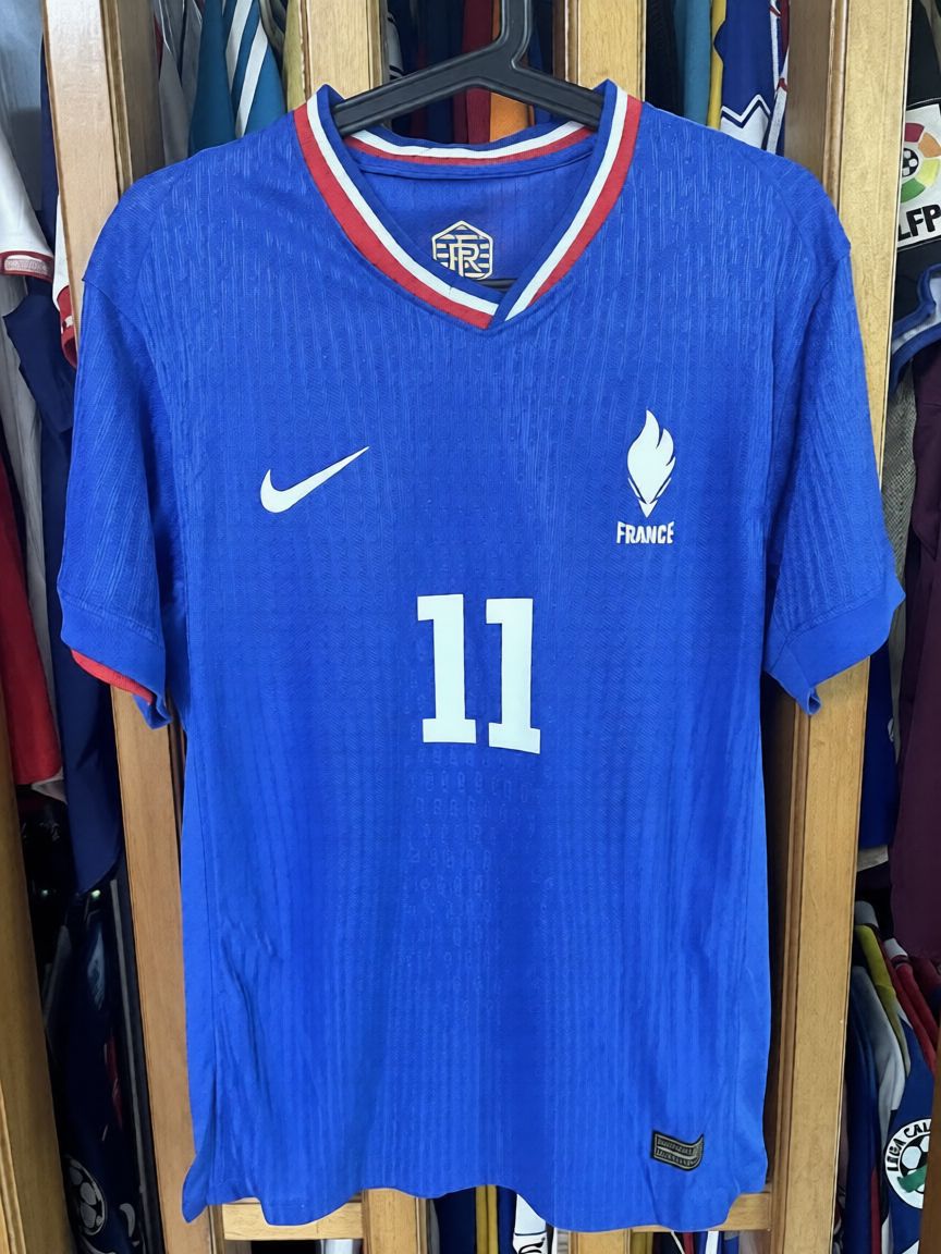 France 2024 Olympic Home Jersey Match Worn Match Version